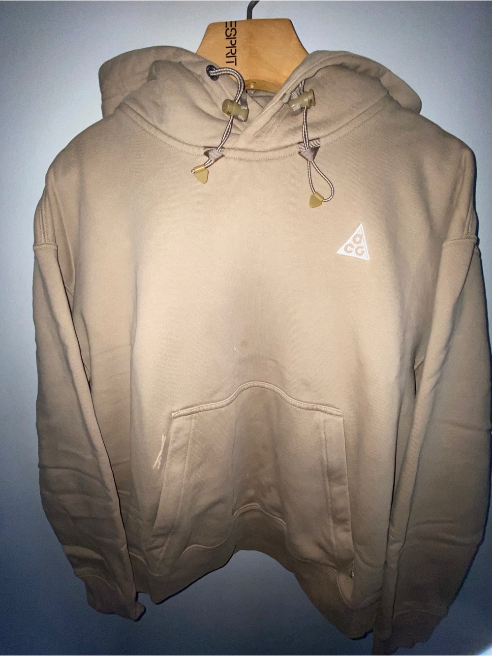 Nike ACG Men's Beige Pullover Hoodie